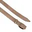 Ремінь шкіряний жіночий НС-2558 (110 см) бежевий - мініатюра 4