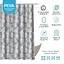 Штора для ванної кімнати Fabrika Palm з кільцями 12 шт 180x180 Peva - мініатюра 3