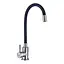 Змішувач для кухні Champion SUS-011 із силіконовим виливом CH0332 Нержавіюча сталь - мініатюра 1