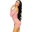 Міні-сукня Leg Avenue Heart net mini dress Pink One size - мініатюра 3