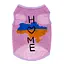 Майка для собак Waudog Clothes малюнок "Дім", сітка, M, B 38-41 см, C 20-23 см рожевий - мініатюра 2
