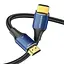Кабель Vention Cotton Braided HDMI-A Male to Male HD v2.1 Cable 8K 5M Blue Aluminum Alloy Type (ALGLJ) - мініатюра 2