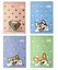 Блокнот на пружине Puppies KIDS Line, А6, 40 листов, картонная обложка - миниатюра 2