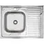 Кухонная мойка Kroner KRP Polierte - 6080L (0,6 мм) (CV022817) - миниатюра 1