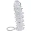 Насадка на пенис Crystal Skin Penis Hülle 11 см прозрачный - миниатюра 1