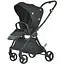 Детская прогулочная коляска-книга El Camino ME 1078 Versa Clover Black Черная - миниатюра 1