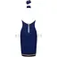 Эротический костюм стюардессы Obsessive Stewardess uniform M/L, blue - миниатюра 4