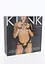 Комплект атласных ремней для бондажа Leg Avenue Satin elastic harness Set, One size, Black - миниатюра 6