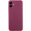 Чохол Getman TPU Liquid Silk Full Camera для Samsung Galaxy A06 Бордовий/Marsala - мініатюра 1