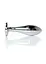 Анальна пробка Jewellery Silver Plug Clear M 9.2 см (рожевий) - мініатюра 5