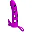 Насадка с вибрацией Pretty Love BI-026215-1, Фиолетовый - миниатюра 1