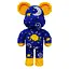 Конструктор Limo Toy Magic Blocks Stars на 4955 деталей, ведмедик Bearbrick 50 см - мініатюра 1
