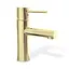 Змішувач для умивальника Rea Tess light gold низький REA-B8865 Золотий - мініатюра 3