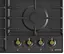 Газовая варочная поверхность Gorenje GW 642 CLB (BG6AB-G0B) (6658187) - миниатюра 4