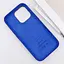 Чехол Epik Silicone case AAA с Magsafe и анимационной кнопкой для Apple iPhone 16 Pro 6.3 Ultramarine - миниатюра 5