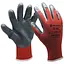 Перчатки защитные Wurth Red Nitrile полиэстер покрытие нитрил пара р. 8 Red Line (0899403108) - миниатюра 1