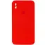 Чехол Epik Silicone Case Square Full Camera Protective AA для Apple iPhone X/XS 5.8 Красный/Red - миниатюра 1