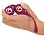 Вагінальні кульки Sweet Smile Kegel Training Balls With Extra Weights, 18.3 см, бордовий - мініатюра 5
