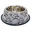 Миска для животных из нержавейки 0,37 л Croci Animalier Zebra 20 см - миниатюра 1