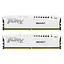 Модуль пам'яті для комп'ютера DDR5 64GB (2x32GB) 6400 MHz Beast White EXPO Kingston Fury (ex.HyperX) (KF564C32BWEK2-64) - мініатюра 1