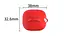 Чохол-накладка DK Silicone Candy Friendly з карабіном для Honor FlyPods 3 (011399) (red) - мініатюра 6
