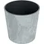 Горшок для цветов Prosperplast Urbi Round Beton Effect 2 в 1 с вкладышем 17 л бетон мармуровий (88410-422) - миниатюра 1