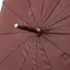 Зонт-трость Yiwu HP-23-16BR полуавтомат складной 120 см коричневый - миниатюра 8