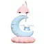 Дитяча настільна лампа Cinnamoroll на місяці рожева (352D) - мініатюра 2