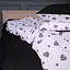 Простирадло MirSon Kids Time 17-0669 Black and White Love 80х160 см на резинці бязь висота 10 см (2200010180428) - мініатюра 1