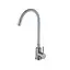 Смеситель для кухни Lidz Aria 04R-GFS U-образный гибкий (k35) Никель - миниатюра 1