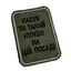 Шеврон на липучках На*уй ти такий нужен на цій посаді ВСУ (ЗСУ) 20222257 10424 6,5х8,5 см - мініатюра 2
