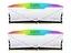 Модуль памяти DDR4 2х8 ГБ/3200 Apacer NOX RGB White (AH4U16G32C28YNWAA-2) - миниатюра 2