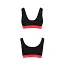 Спортивный топ на широких бретелях Passion PS003 TOP black L - миниатюра 4