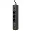 Мережевий фільтр Proove Power Strip P-03 (3 розетки + 4 USB + 2 Type-C) 2М black (PSP342420001) - мініатюра 1