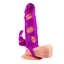 Насадка на пенис Pretty Love Vibrating Penis Sleeve 14 см фиолетовый - миниатюра 7
