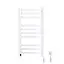 Электрический полотенцесушитель Navin Avalon 480x1000 Sensor правая, белая 10-043153-5010, Белый, Правое, Электронный - миниатюра 4