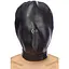 Капюшон для БДСМ Fetish Tentation Closed BDSM hood in leatherette - миниатюра 1