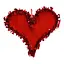 Сердце подвесное 70 х 74 см - миниатюра 1