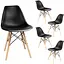 Кресло Jumi Plastic Chair Black - миниатюра 4