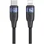 Кабель Usams US-SJ634 U85 Type-C To Lightning PD 30W Aluminum Alloy Fast Charging & Data Cable 1.2 м черный - миниатюра 1