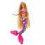 Детская кукла "Русалка" 8433(Pink) розовый, наряд с пайетками 29 см - миниатюра 1