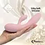 Вібратор-кролик FeelzToys Lea 20.2 см світло-рожевий - мініатюра 3