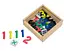 Набір магнітних цифр та знаків Viga Toys 50325 різнокольорові дерев'яні елементи на магнітах 37 шт - мініатюра 2