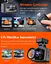 VANTRUE E2 Dash Cam Передня та задня камера з голосовим керуванням, подвійна 2.7K відеореєстратор, Wi-Fi, GPS - мініатюра 7