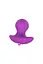 Анальна пробка з вібрацією Dream Toys Pleasure dial 6.5 см (фіолетовий) - мініатюра 4