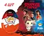 Комплект Kinder Joy 4 шт Дивные Дива Funko Netflix Stranger Things по 20 г - миниатюра 1