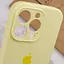Чохол Epik Silicone Case Full Camera Protective AA для Apple iPhone 15 Pro Max 6.7 Жовтий/Mellow Yellow - мініатюра 6