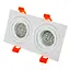 Светильник врезной поворотный Brille HDL-DT 109/2 MR16 WH 36-250 - миниатюра 1