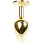 Анальна пробка Boss Of Toys Boss Series - Jewellery Gold Plug Black S, BS6400020, Золотий / Чорний - мініатюра 5