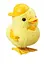 Заводная игрушка цыпленок, 10 см (в ассортименте) - миниатюра 1